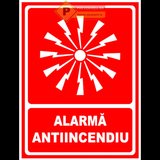 Indicatoare pentru alarma antiincendiu